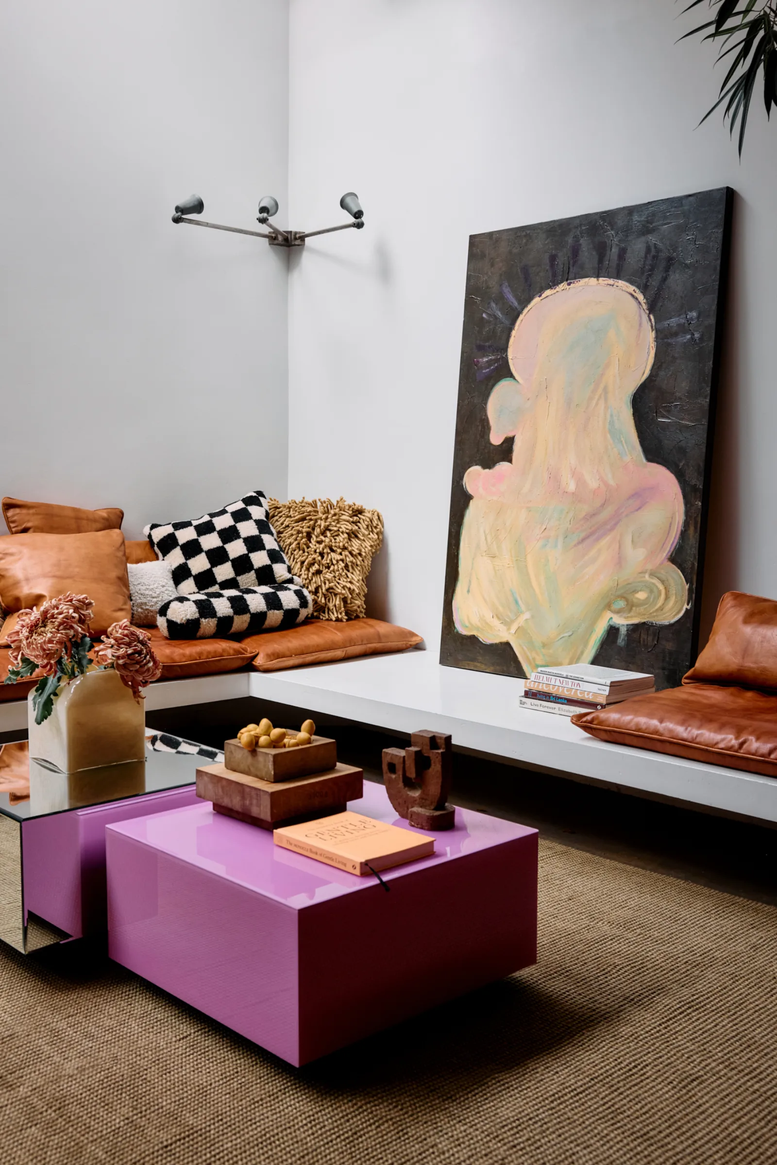 hkliving Couchtisch Spiegelblocktisch Größe L in rosa – Wohnambiente