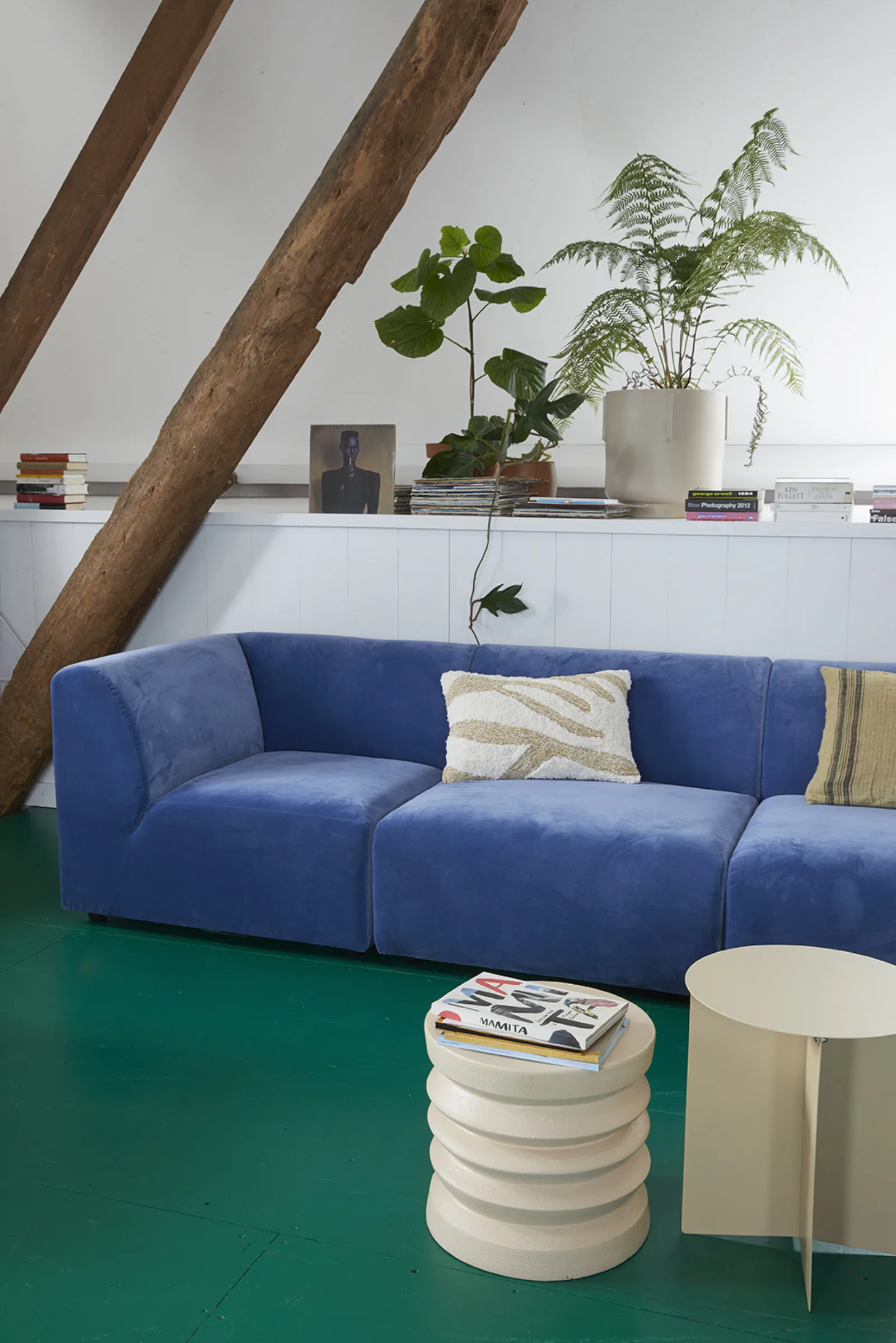 hkliving 2x Kissen 35x55cm aus Wolle in weiß/beige – Wohnambiente