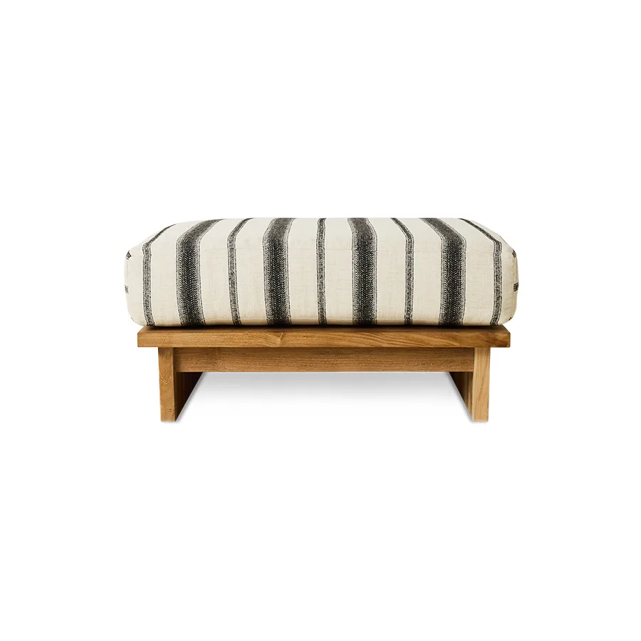 HKliving Outdoor Hocker Teak