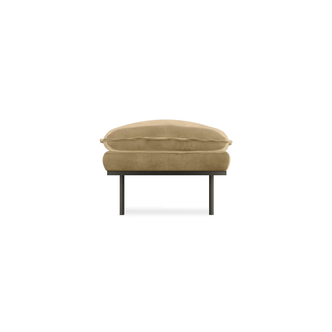 HKliving Jax Couch – Rundelement – Royal velvet Cream
