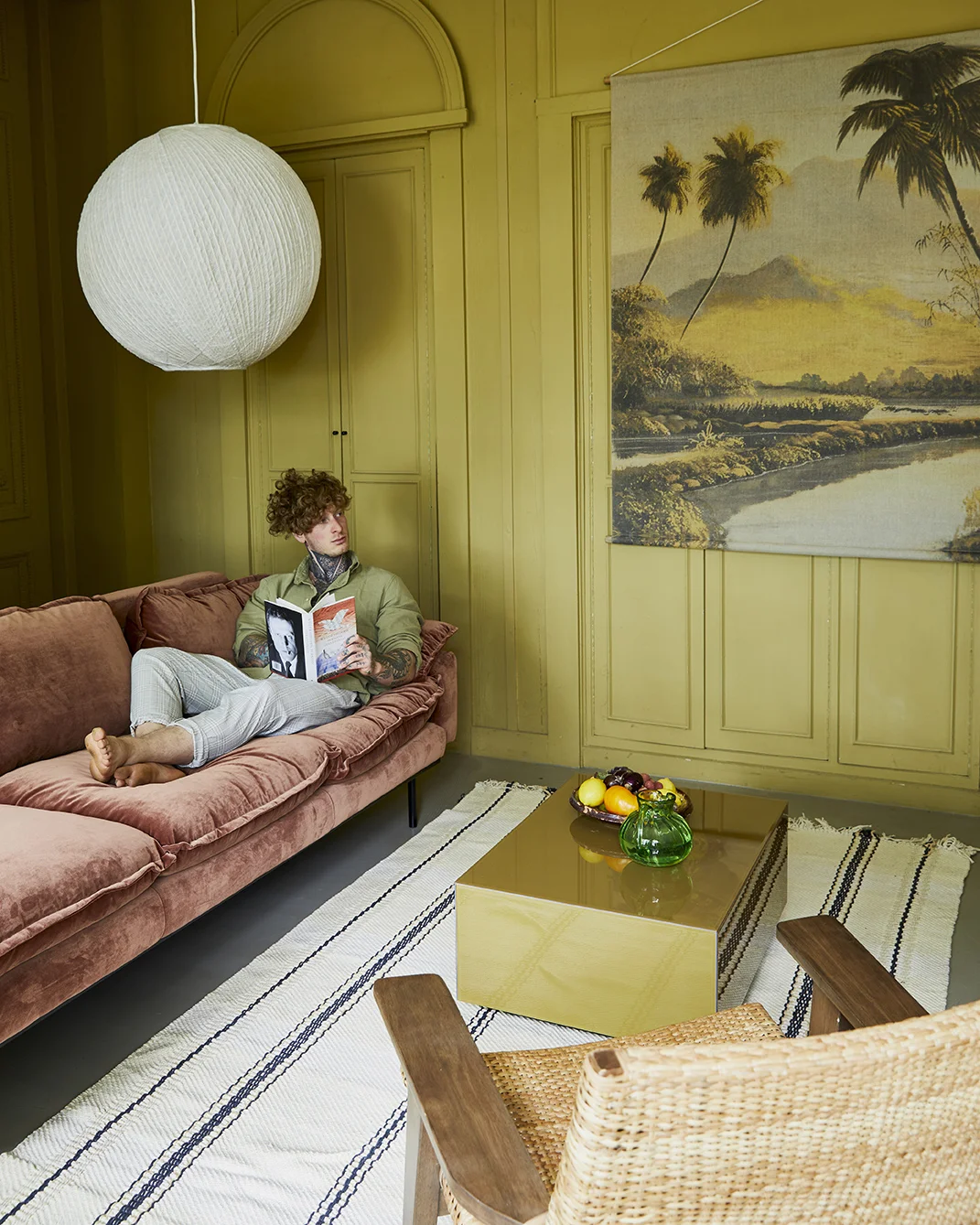 HKliving / HKliving Retro Sofa – 4-Sitzer – Lr Pi9