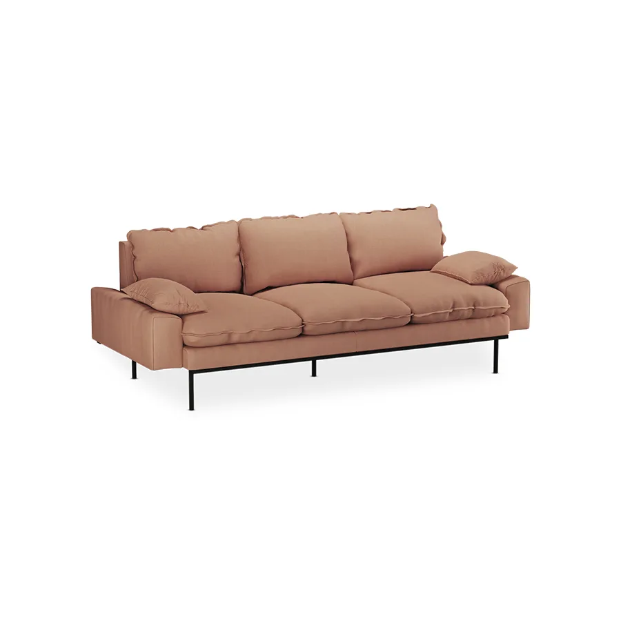 HKliving Nomad Couch – Hocker – Pure Earth