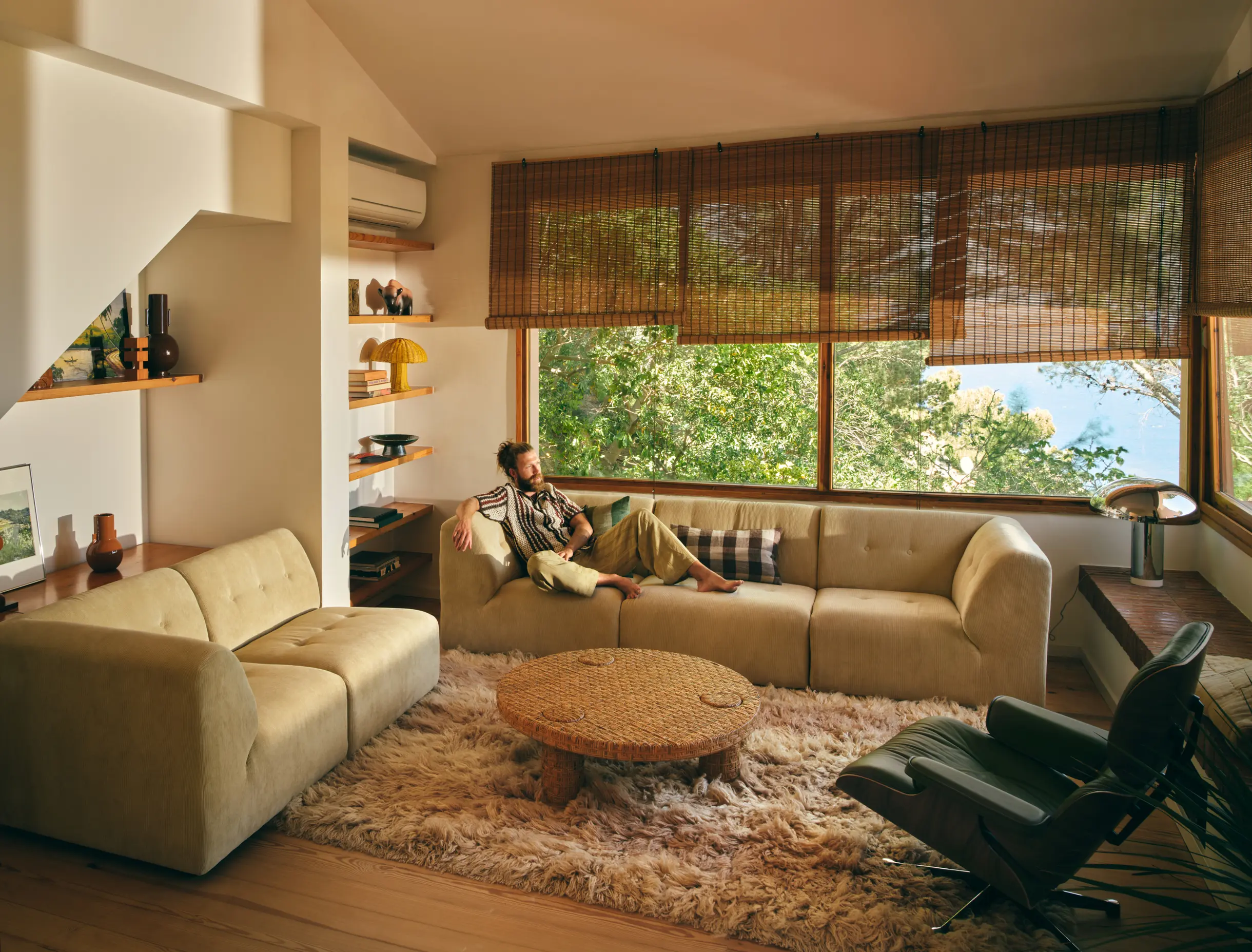 HKliving Vint Couch – Element Longchair rechts