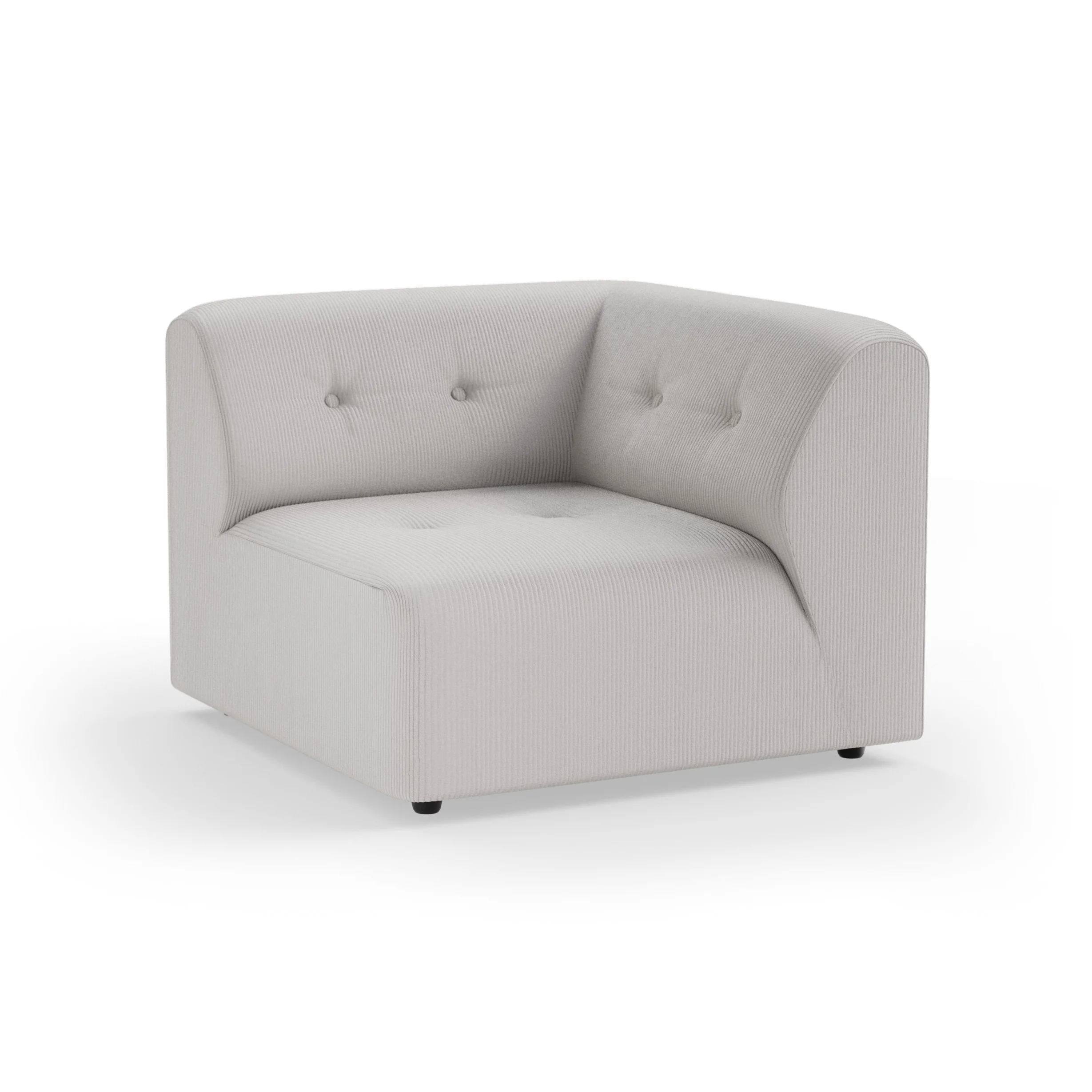 HKliving Wave Couch – Element rechte niedrige Armlehne – Mzm4774