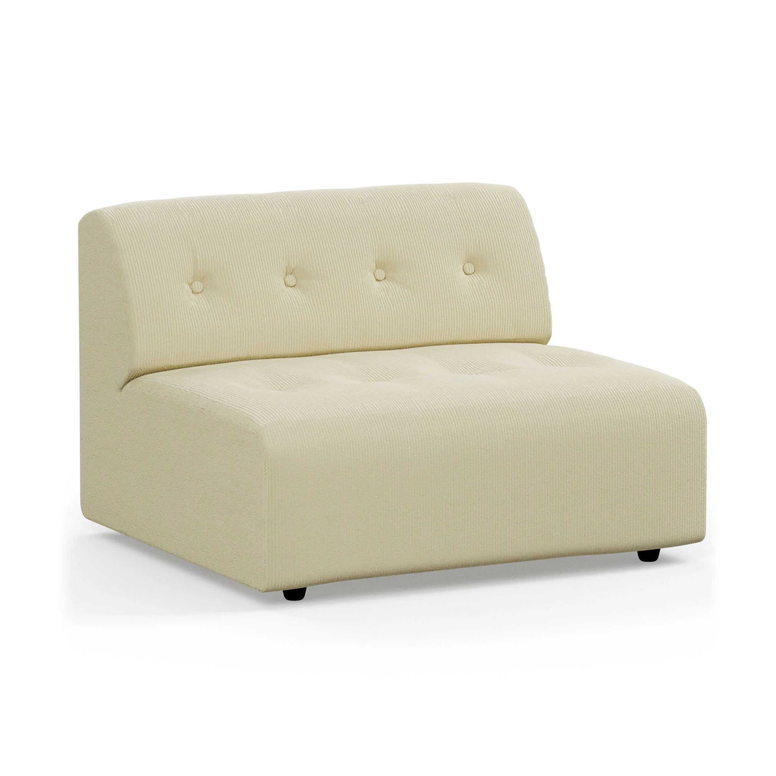 HKliving Vint Couch – Mittelelement 1,5-Sitzer