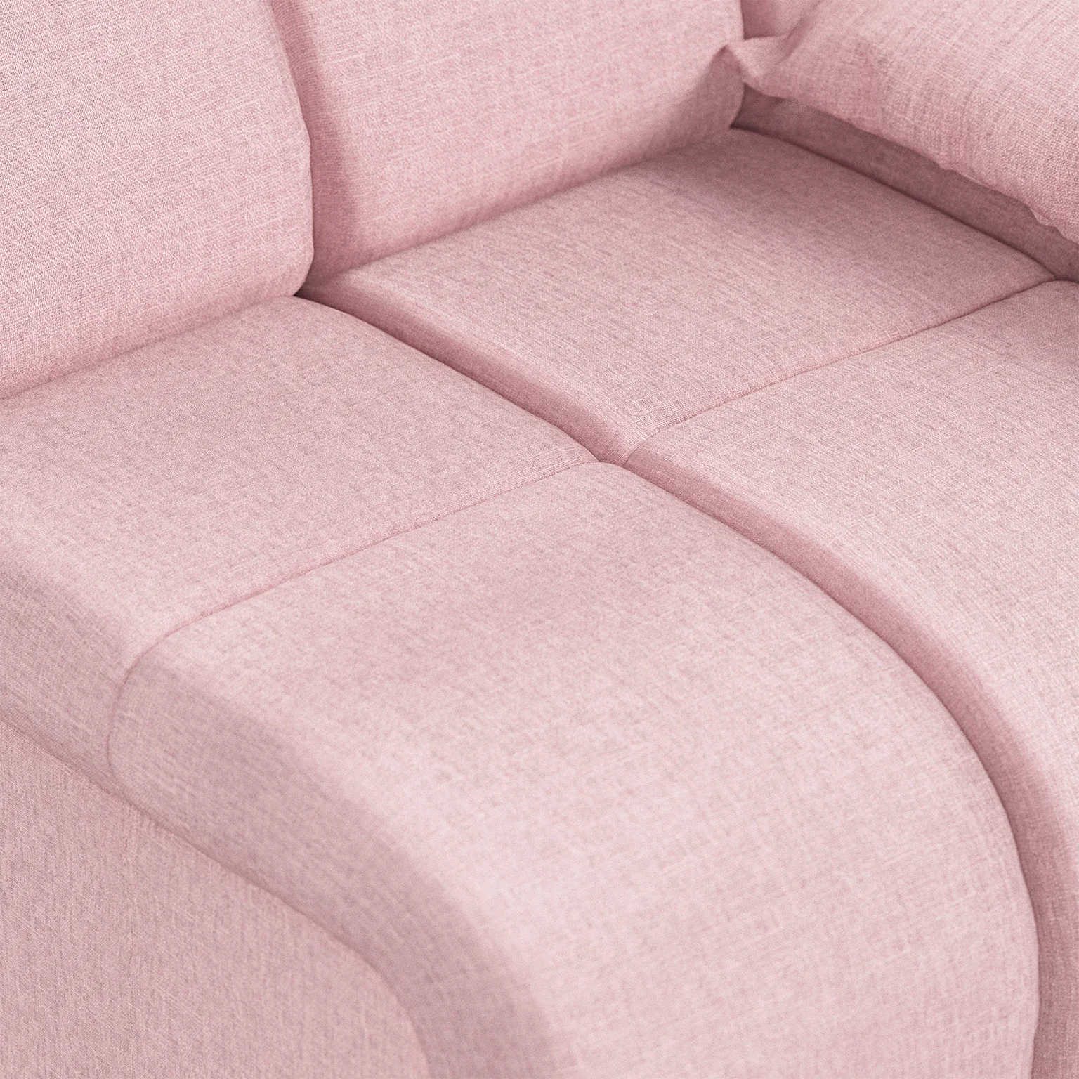 HKliving / HKliving Wave Couch – Element rechte niedrige Armlehne – Lr