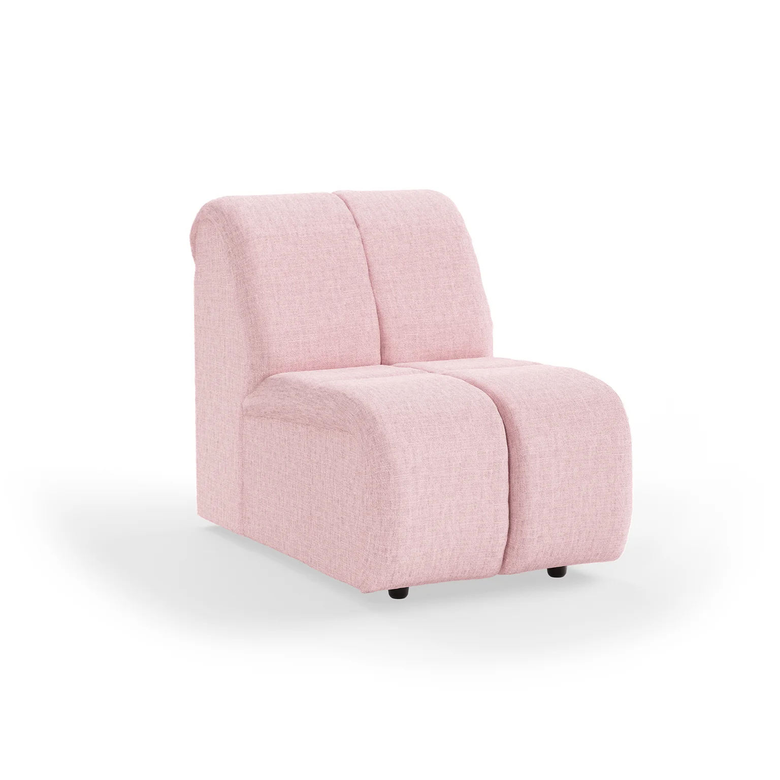 HKliving Wave Couch – Mittelelement Klein