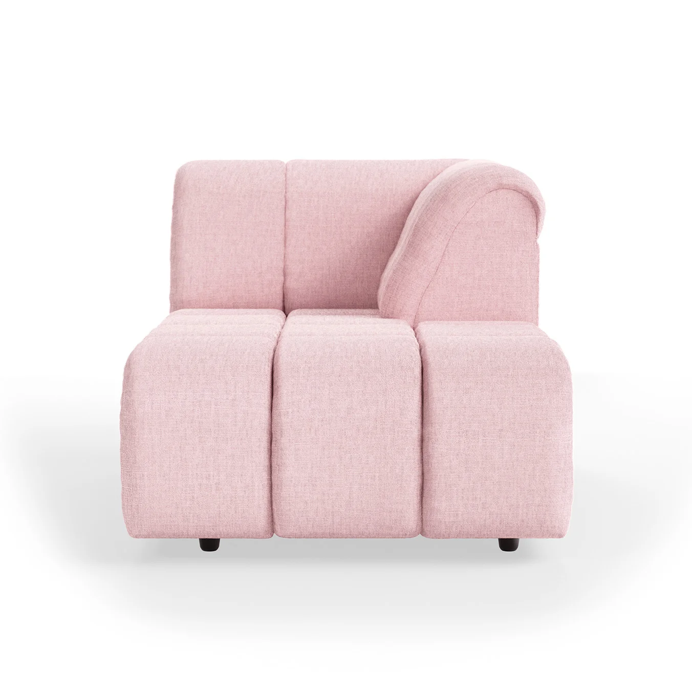 HKliving Wave Couch – Element Longchair rechts