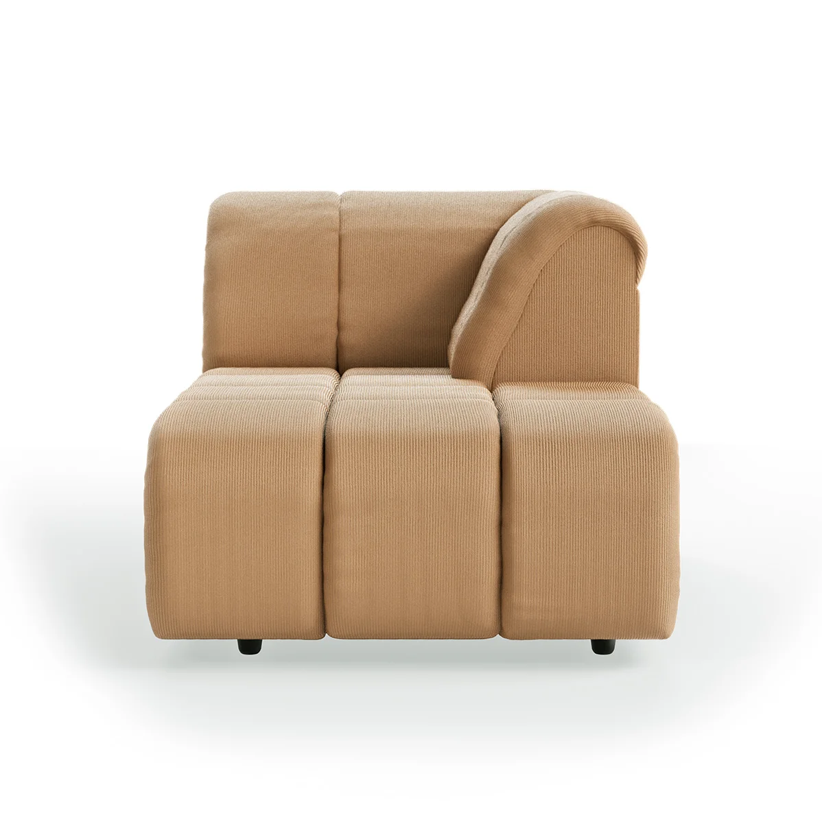 HKliving Wave Couch – Element Longchair rechts