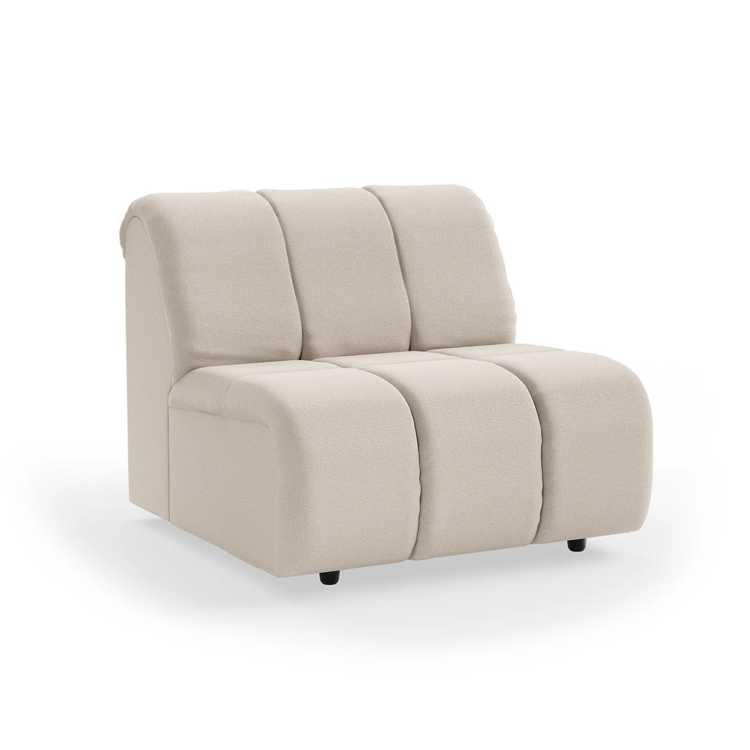 HKliving Wave Couch – Mittelelement
