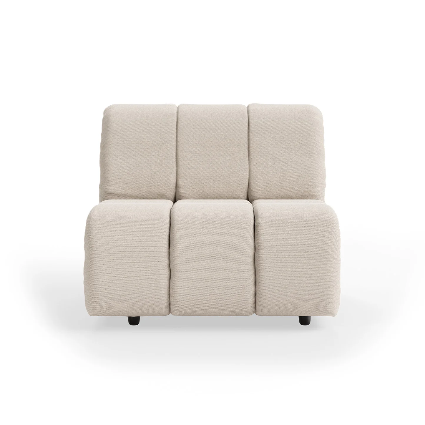 HKliving Wave Couch – Mittelelement