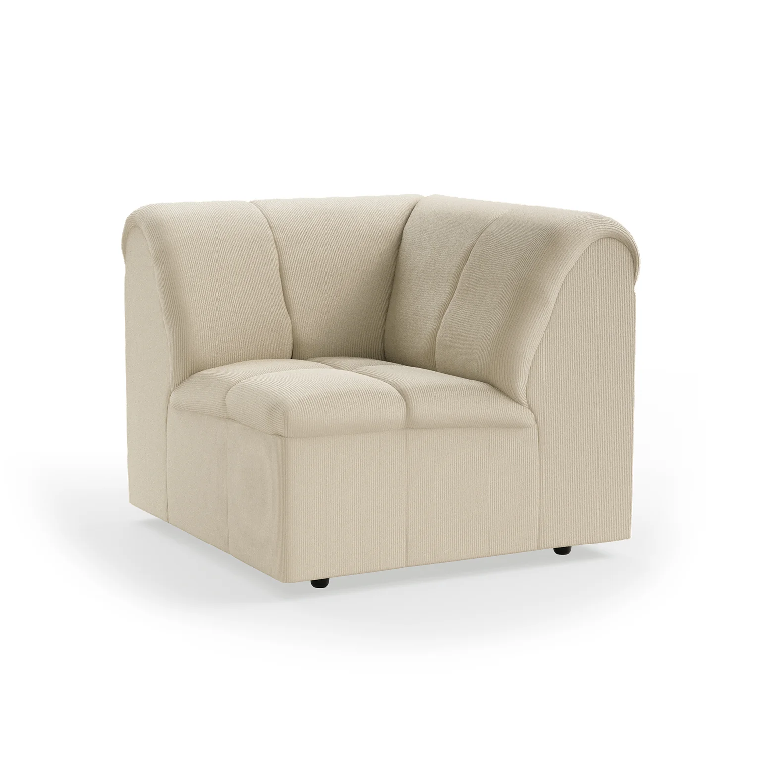 HKliving Wave Couch – Eckelement