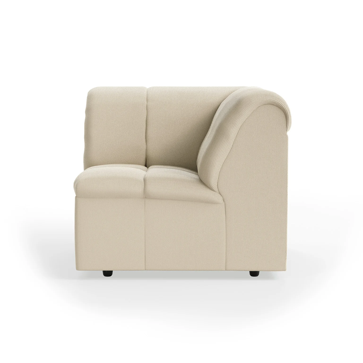 HKliving Wave Couch – Eckelement