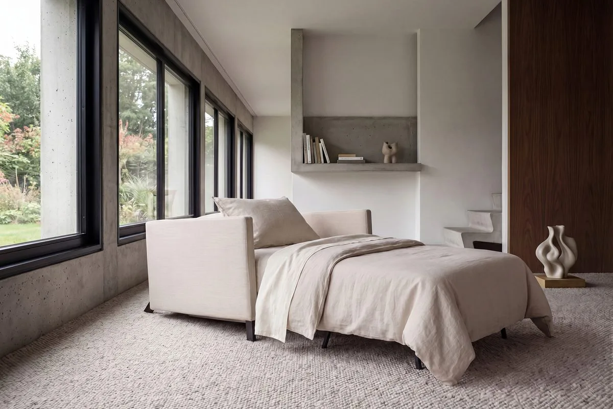 Cubed 160 Schlafsofa Mit Armlehnen