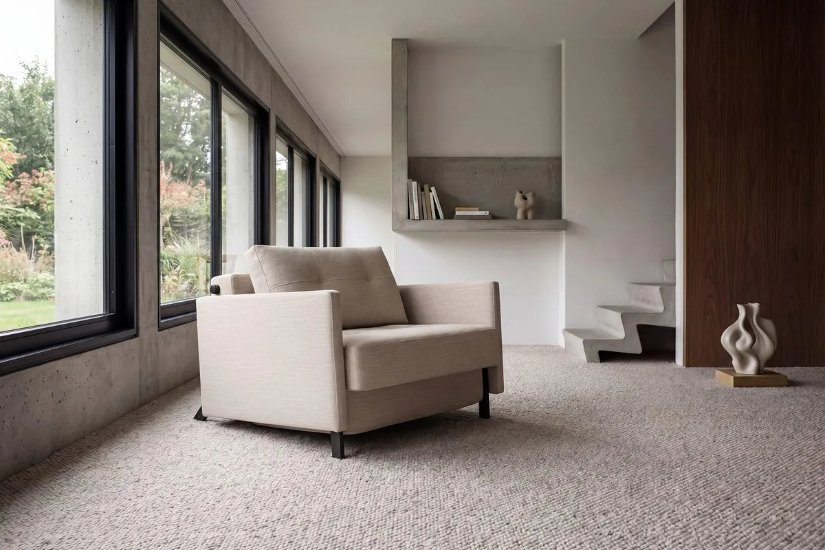 Cubed 160 Schlafsofa Mit Armlehnen