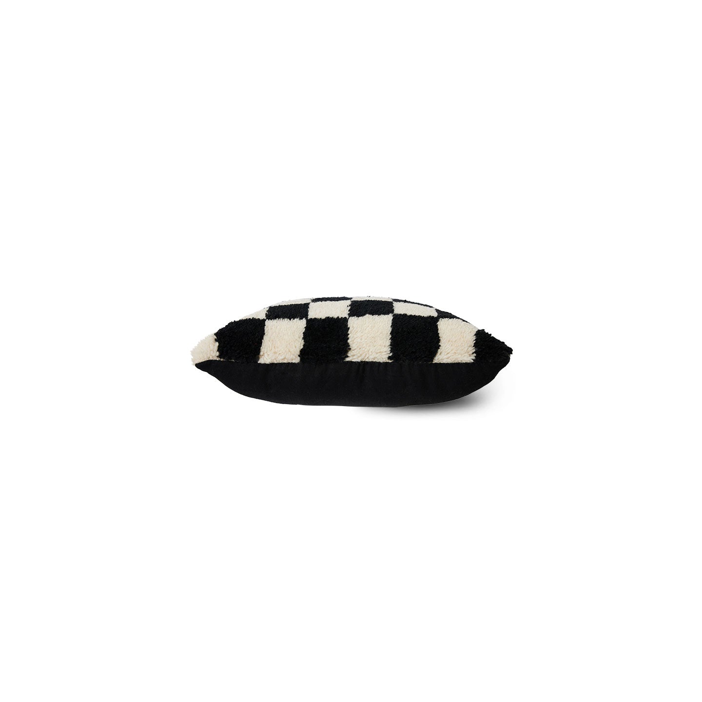 hkliving 2x Kissen 50x50cm aus Wolle in schwarz/natur – Ansicht 6