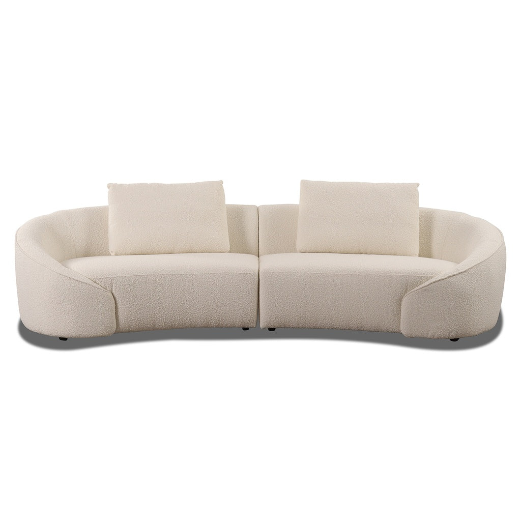 4-Sitzer Sofa ALBA in Boucle Stoff – Ansicht 2