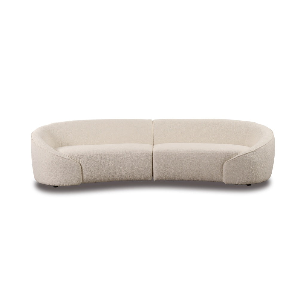 4-Sitzer Sofa ALBA in Boucle Stoff – Ansicht 3