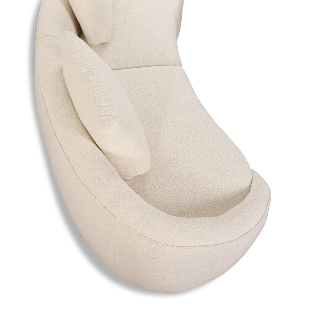 4-Sitzer Sofa ALBA in Boucle Stoff – Ansicht 6