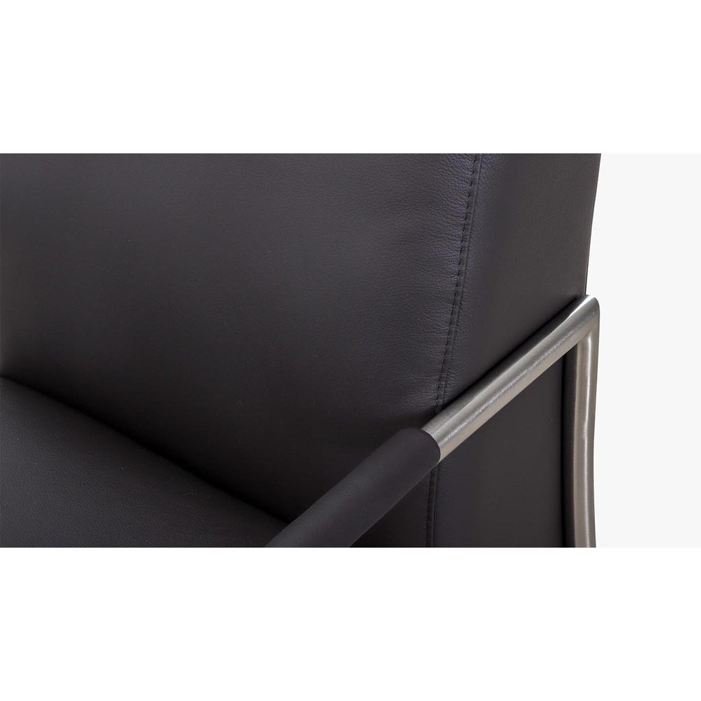 K+W Sessel 7400 exklusiv in Leder Bronco braun – Ansicht 5