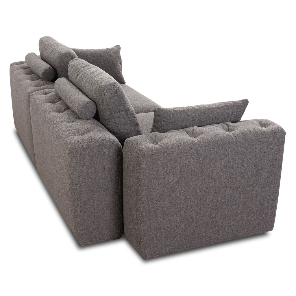 Big Sofa Club House in Stoff Loop 268cm – Ansicht 7