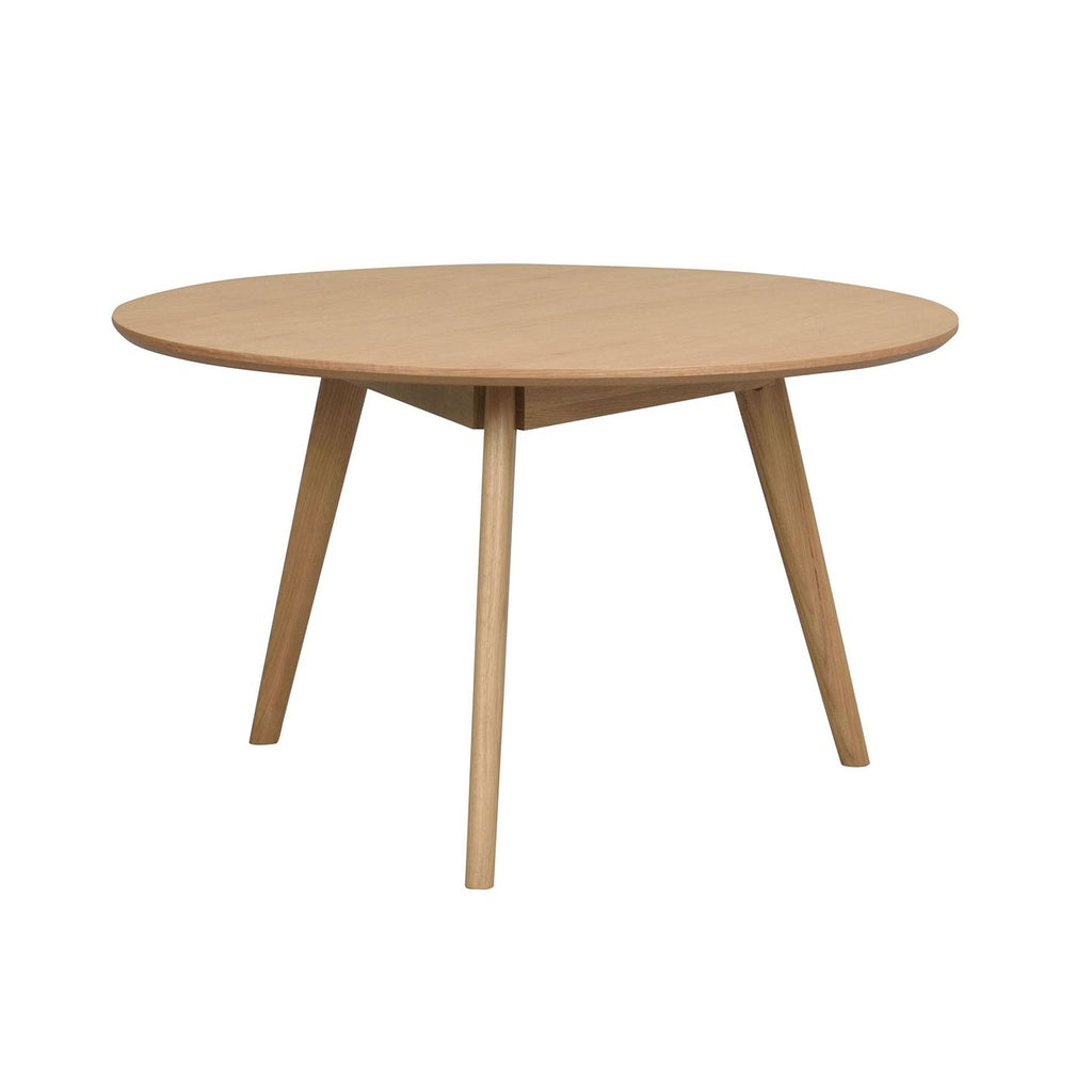 Couchtisch Yumi - Größe: Couchtisch Ø 90cm Eiche lackiert