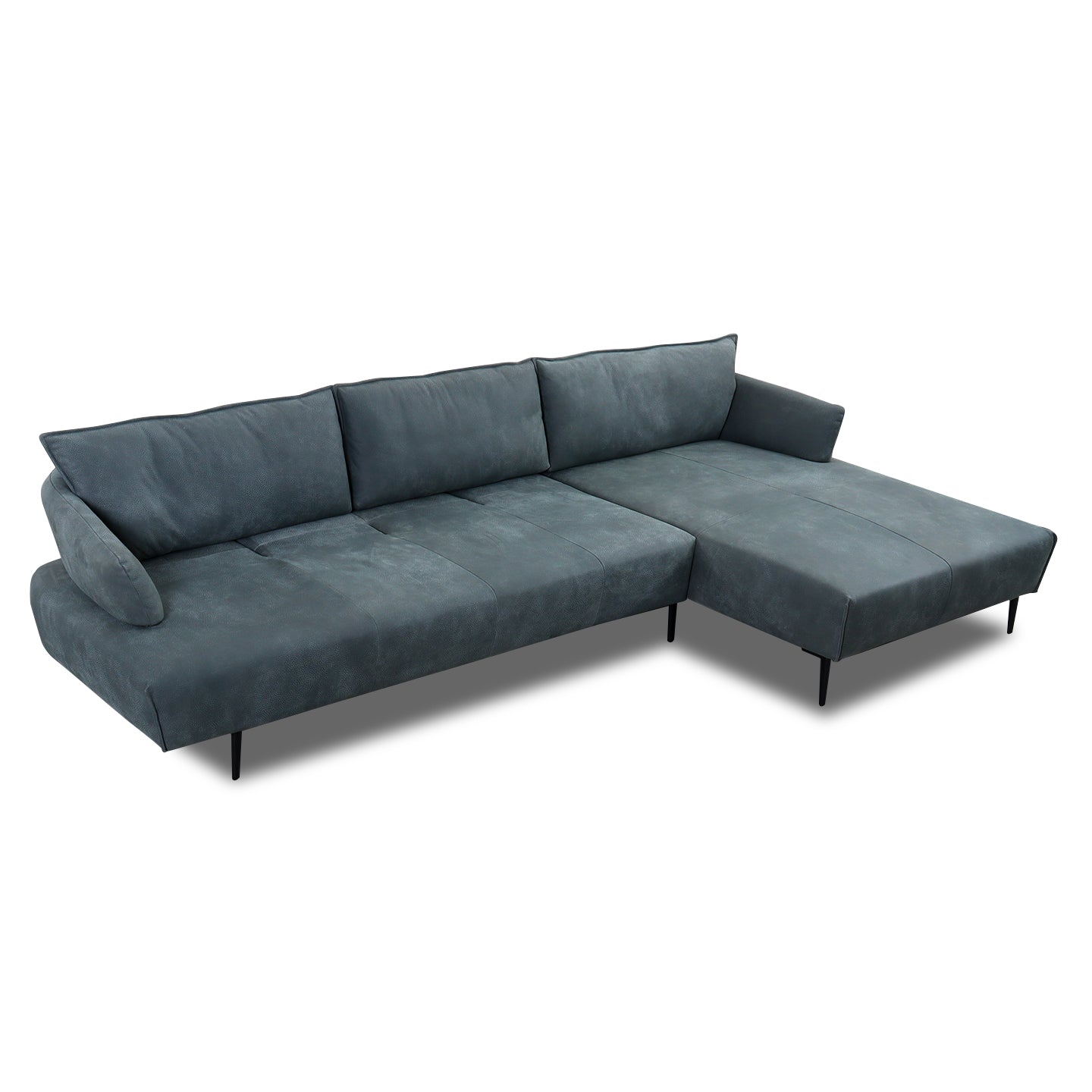 Willi Schillig Ecksofa 16150 LUNO  in Leder Z85 eucalyptus – Ansicht 4