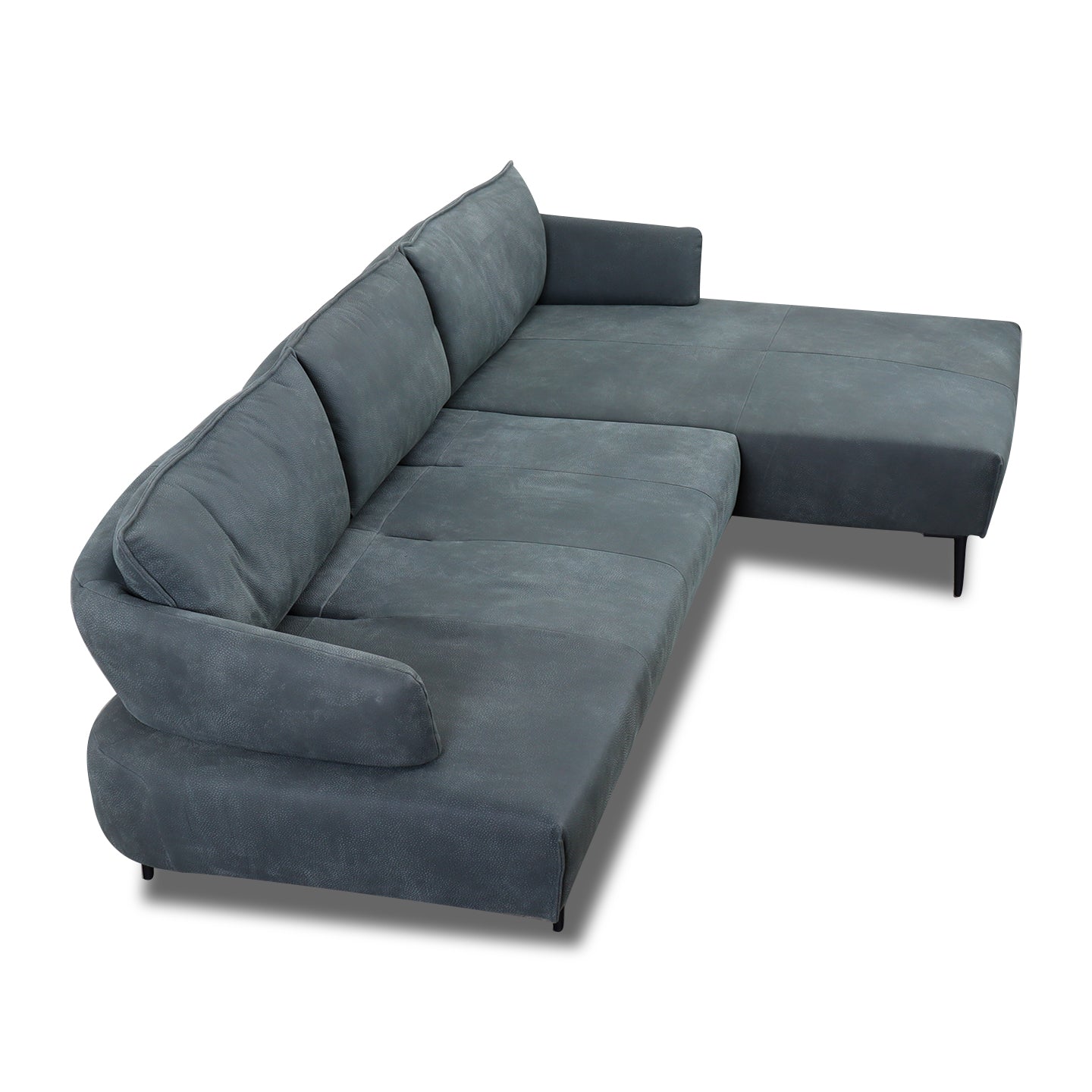 Willi Schillig Ecksofa 16150 LUNO  in Leder Z85 eucalyptus – Ansicht 6