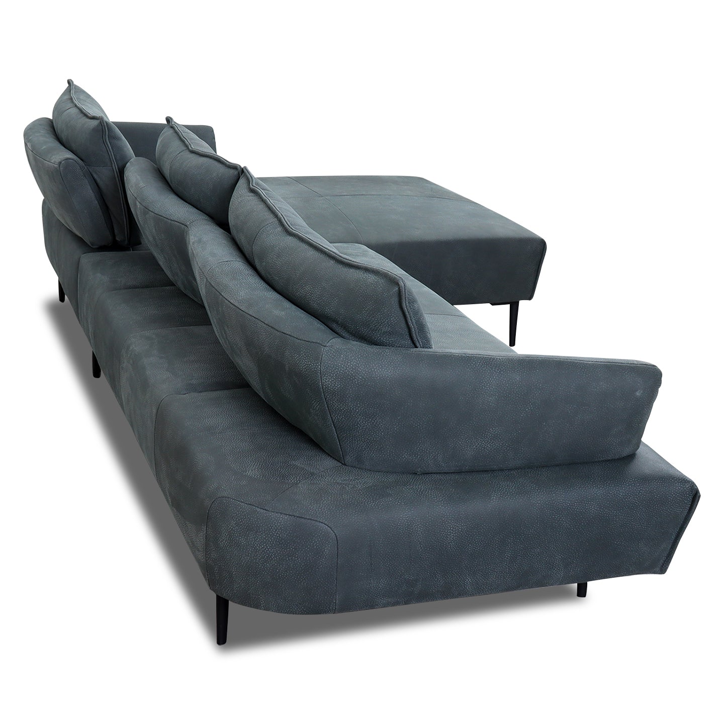 Willi Schillig Ecksofa 16150 LUNO in Leder Z85 eucalyptus