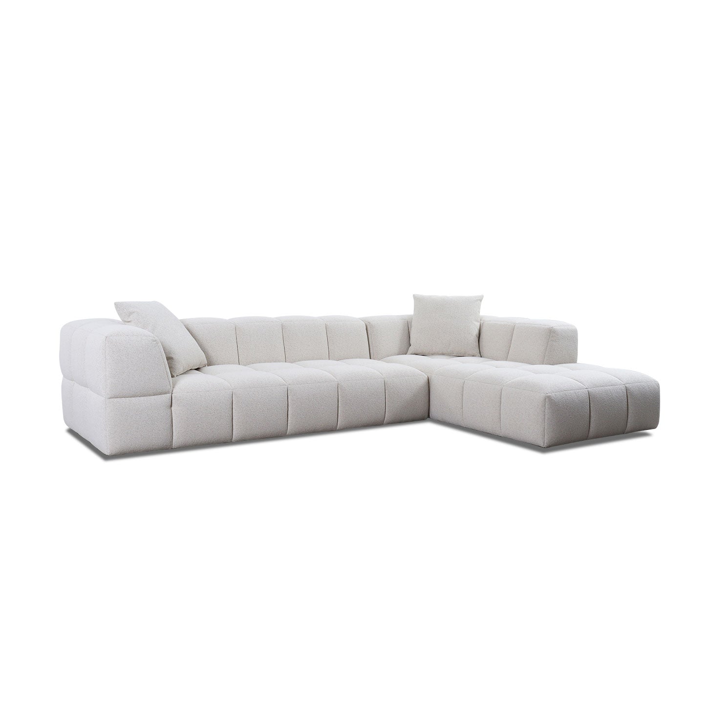 Softform BUBBLE Ecksofa in Stoff Manhattan – Ansicht 35