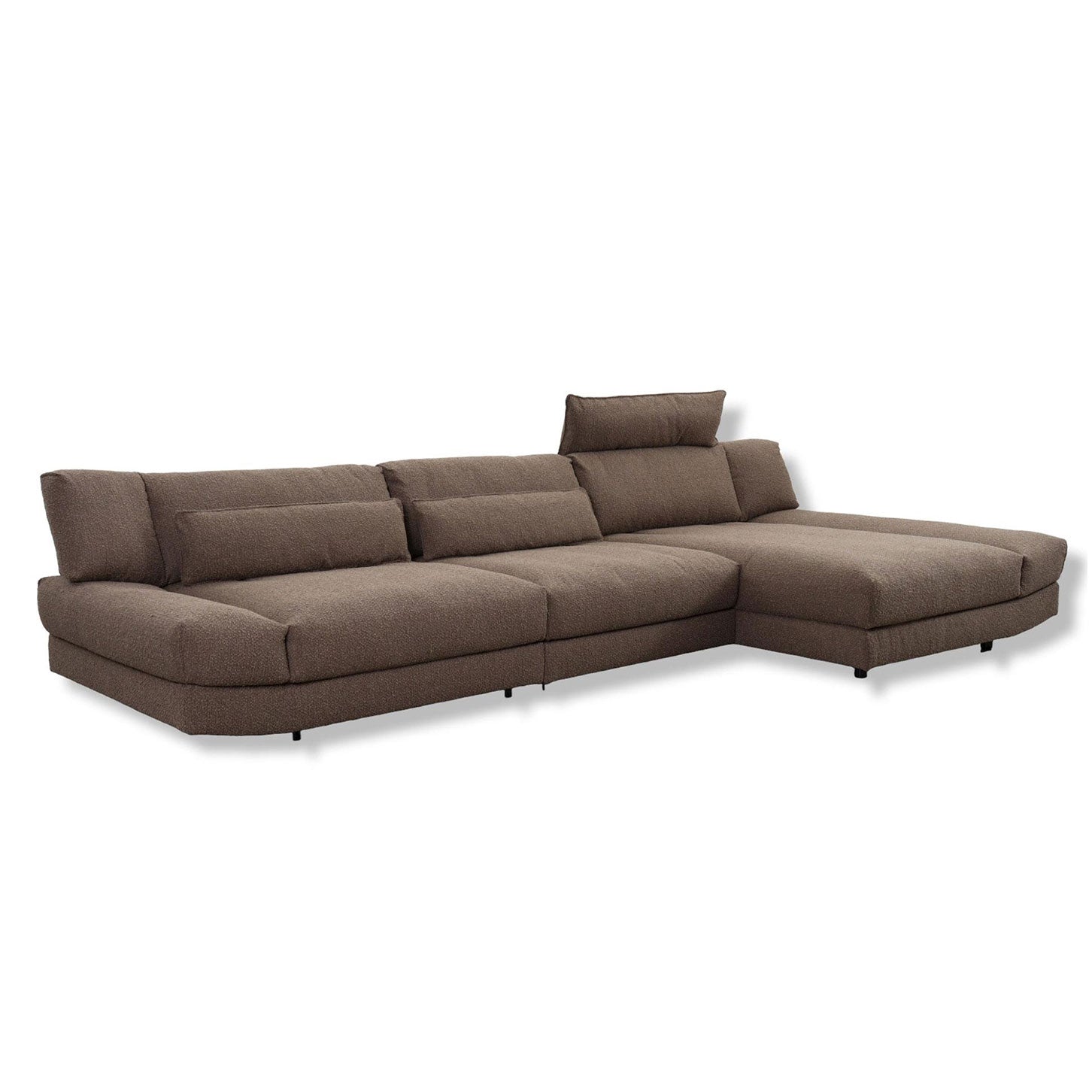 ES Brand Ecksofa Lounge in Stoff 18 601 mammut – Ansicht 2