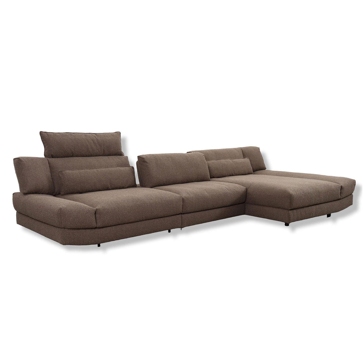 ES Brand Ecksofa Lounge in Stoff 18 601 mammut – Ansicht 5