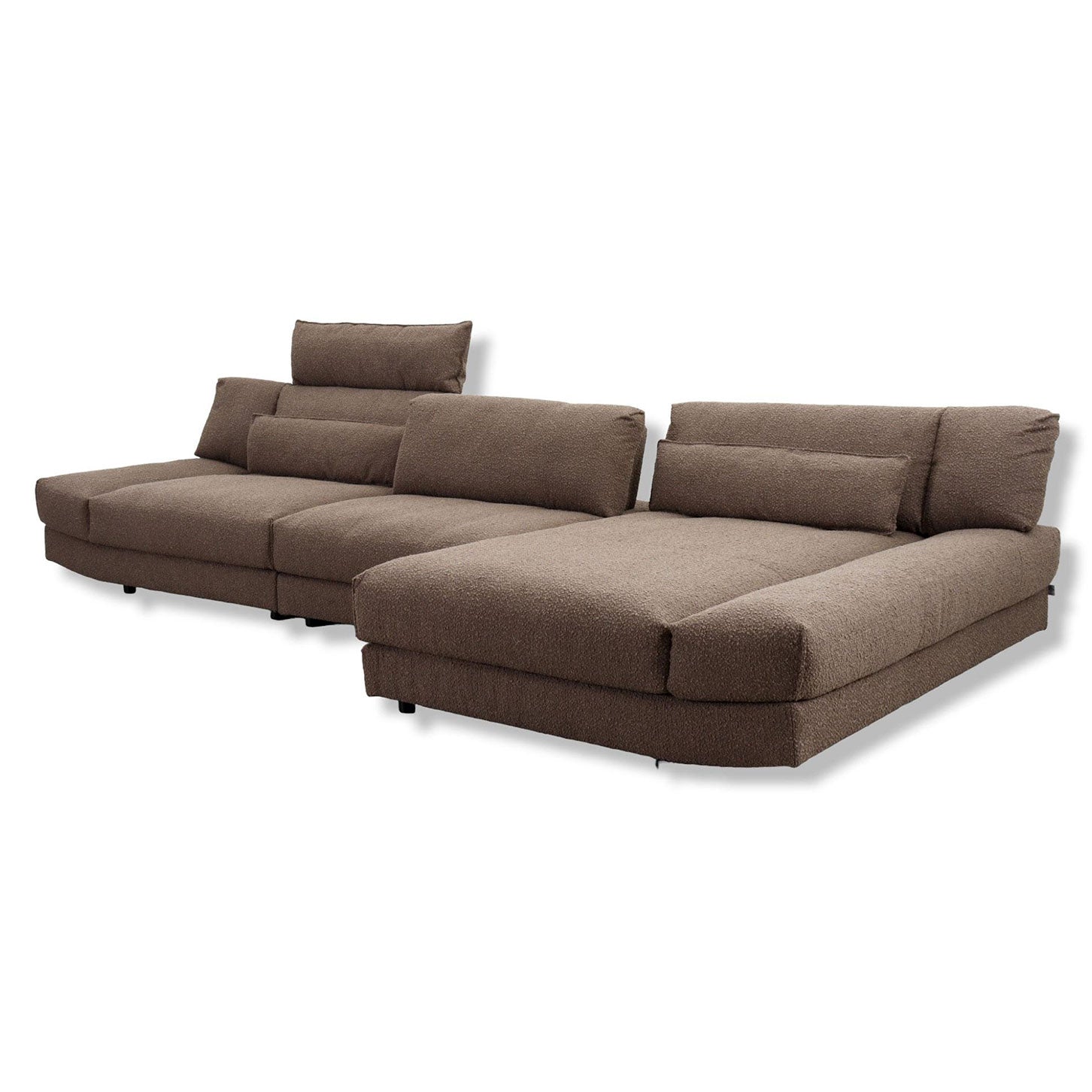 ES Brand Ecksofa Lounge in Stoff 18 601 mammut – Ansicht 6