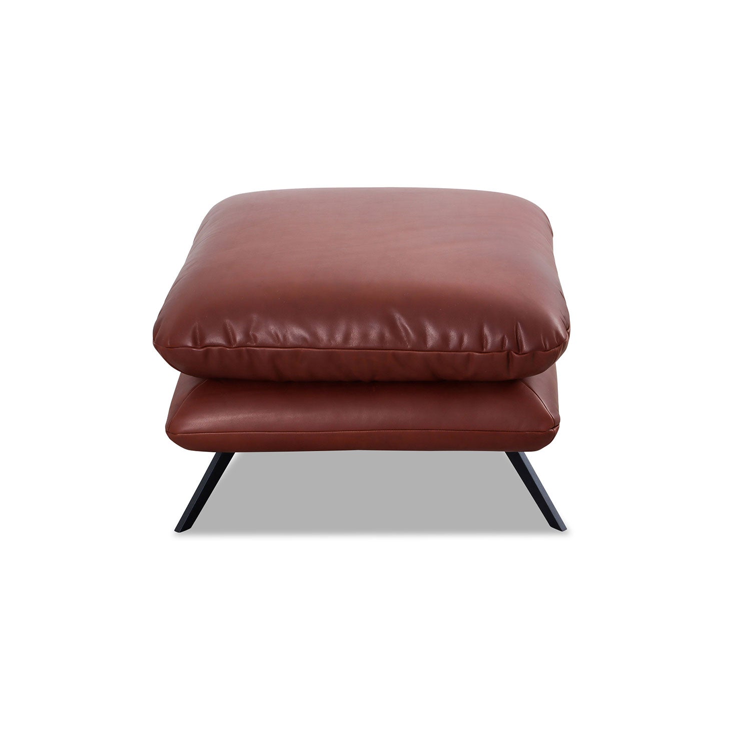 Candy - Sixty Hocker in Anilin Leder Natur braun