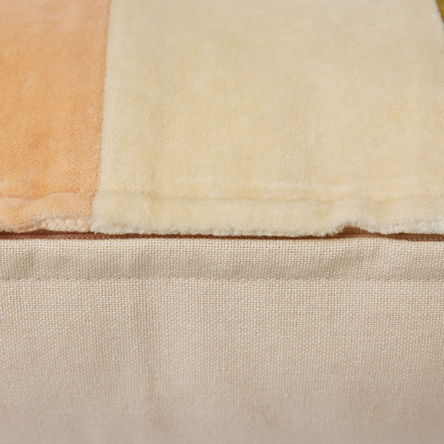 hkliving Kissen 60x35cm aus Baumwolle in grün/creme/rosa – Ansicht 9