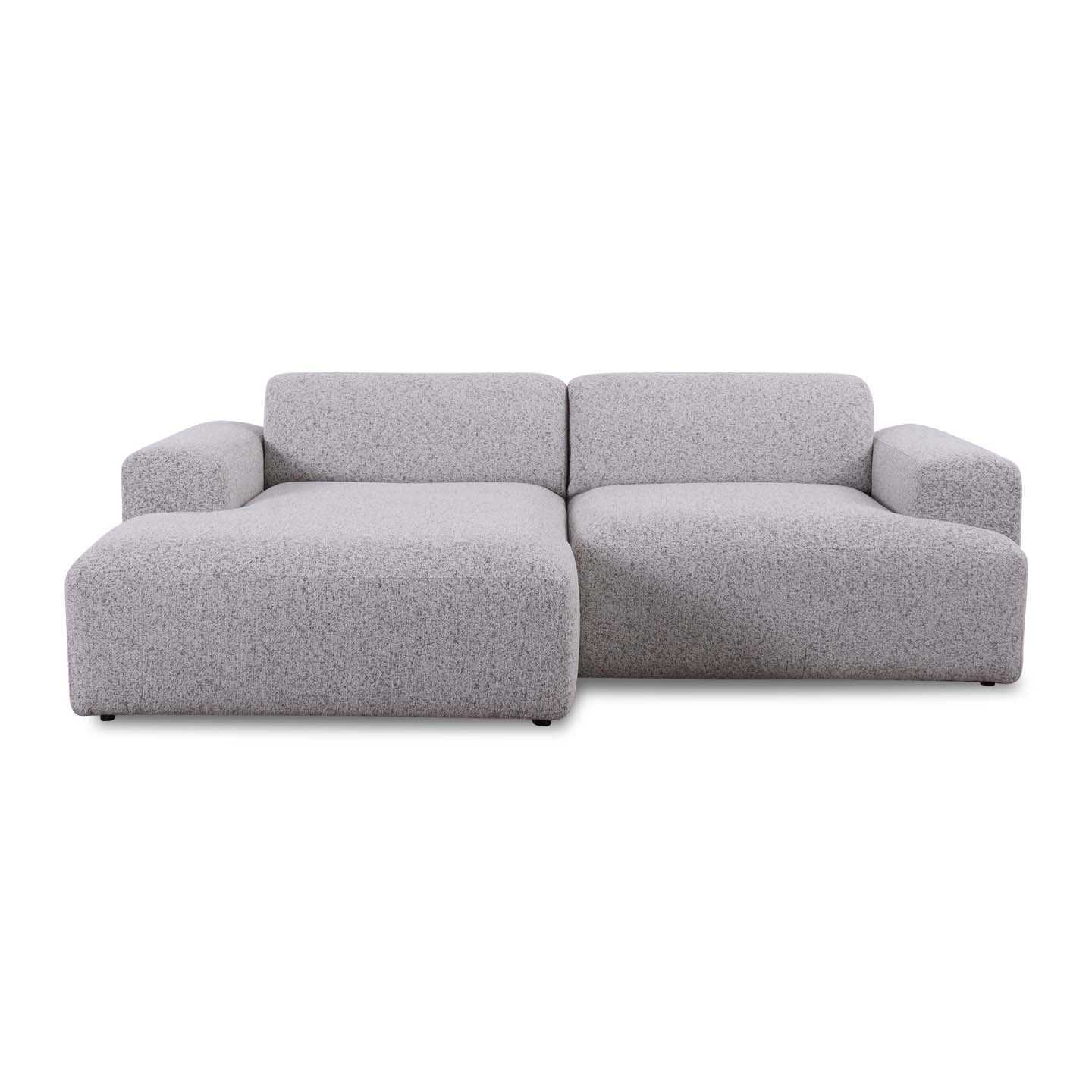 Madrid Longchair Ecksofa in Stoff Puerto Rico