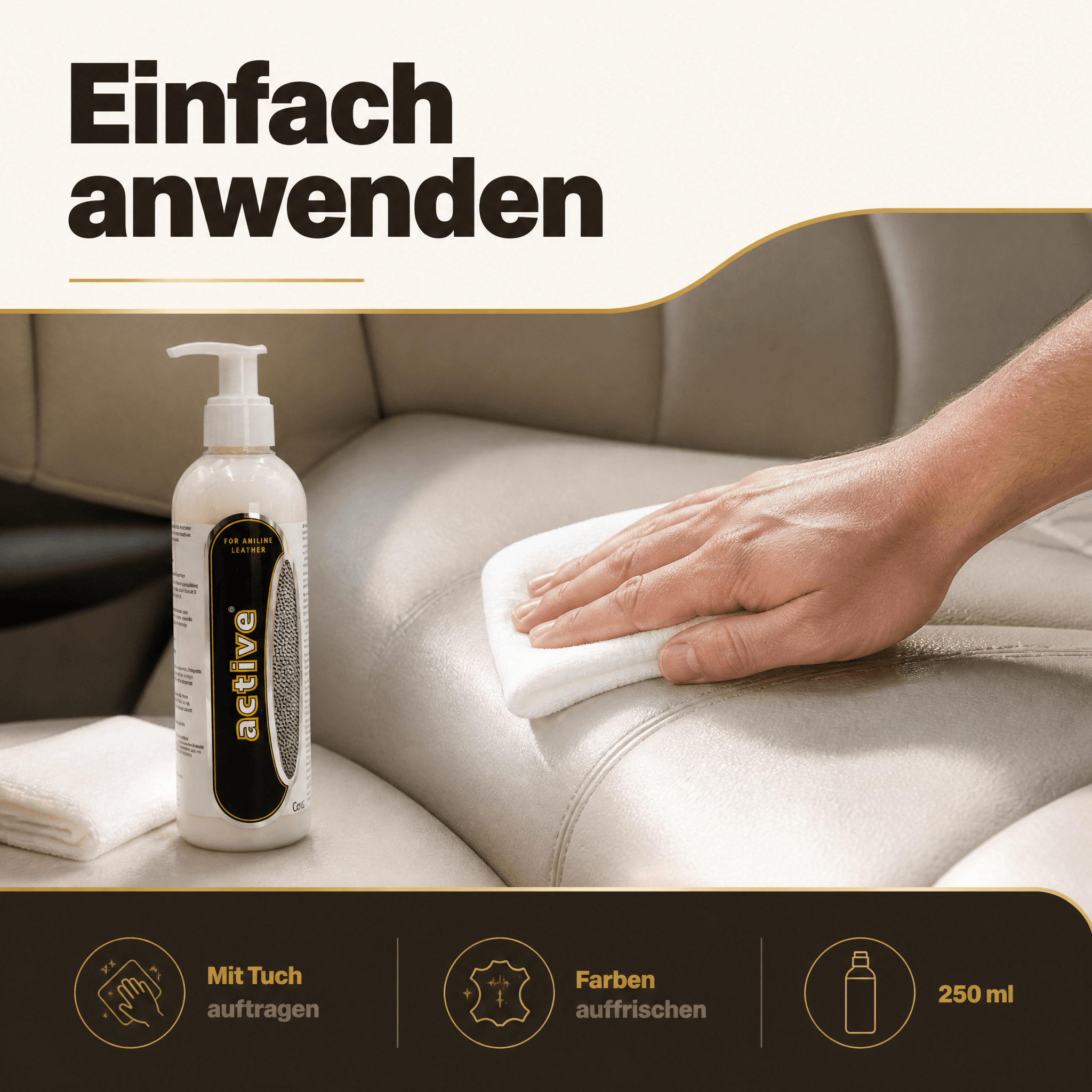 MultiTect / MultiTect - farbige Lederpflege für Polstermöbel  250ml
