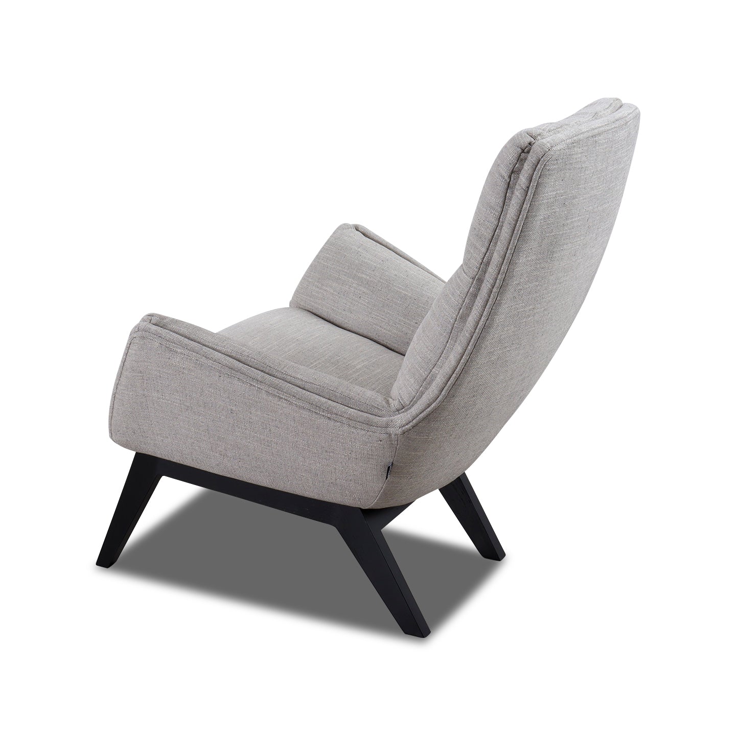 Flexlux Sessel MORO in Stoff in Brescia clam grey – Ansicht 4