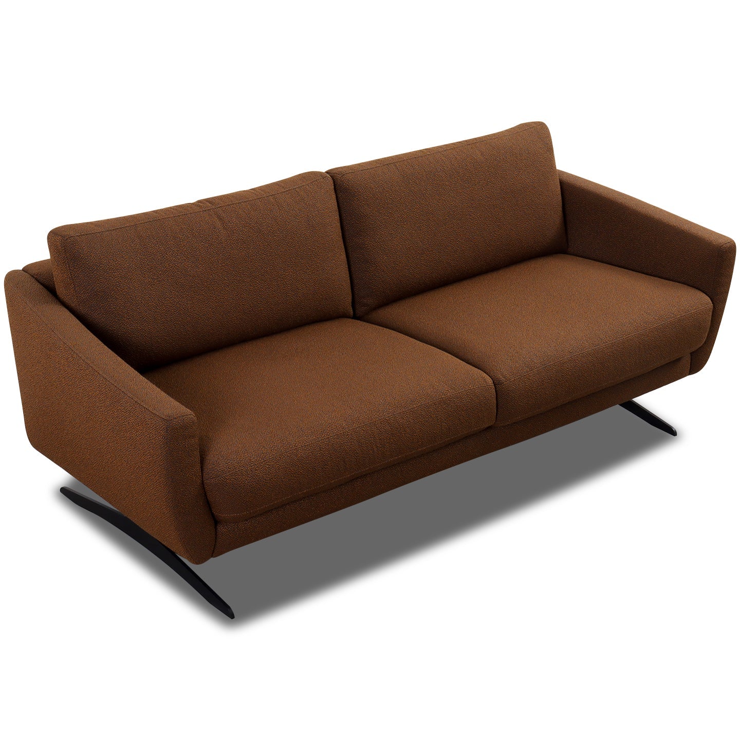Willi Schillig Sofa 12301 Terra in Stoff O10 cognac – Ansicht 3