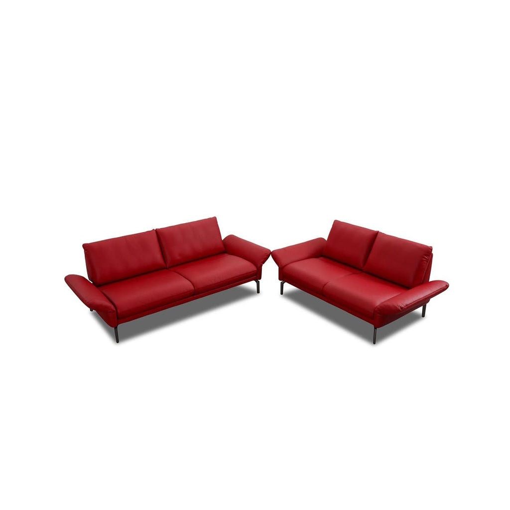K+W Sofagarnitur 7260 CAMEO in Leder Bronco chianti – Ansicht 4