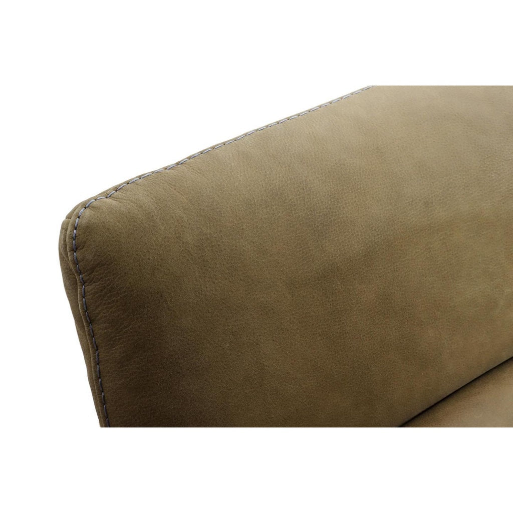 Nicoletti & Calia italia Zuma Sofagarnitur in Leder Nouveau olive