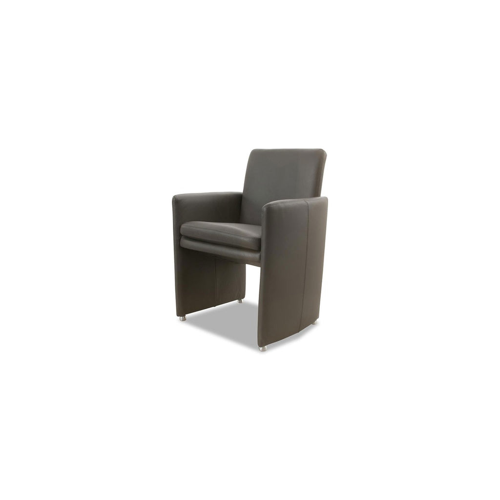 Willi Schillig RIALTO 10600 Stuhl- Sessel in Leder Z73 graphit – Ansicht 5