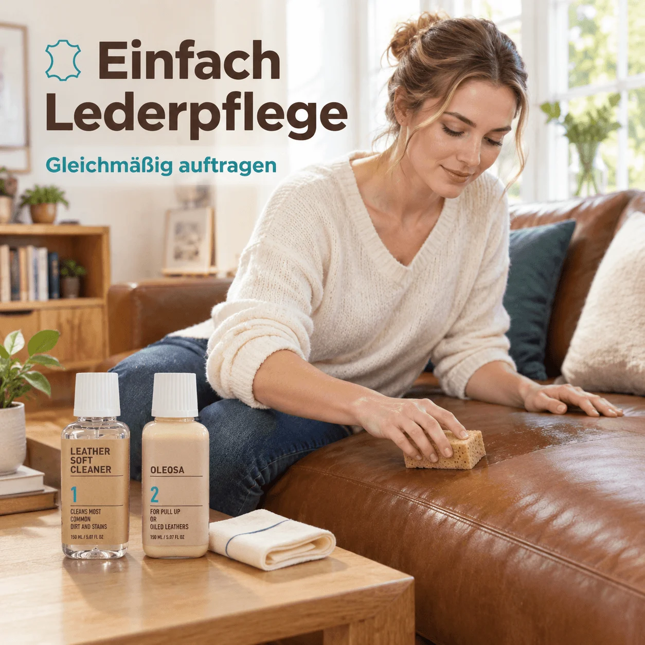 Uniters / Uniters Oleosa Pflegeset Leather Care Set 2x150ml