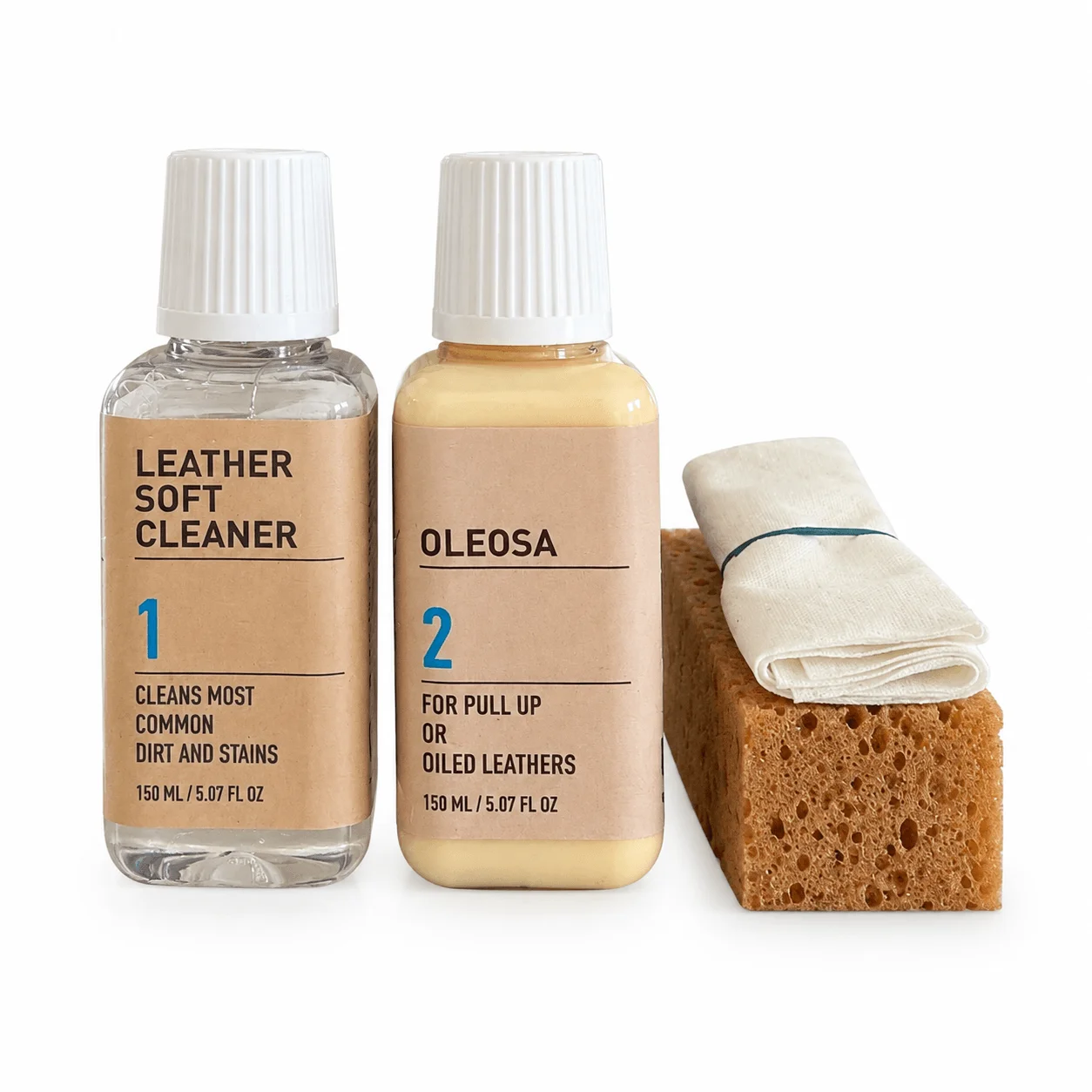 Uniters Oleosa Pflegeset Leather Care Set 2x150ml