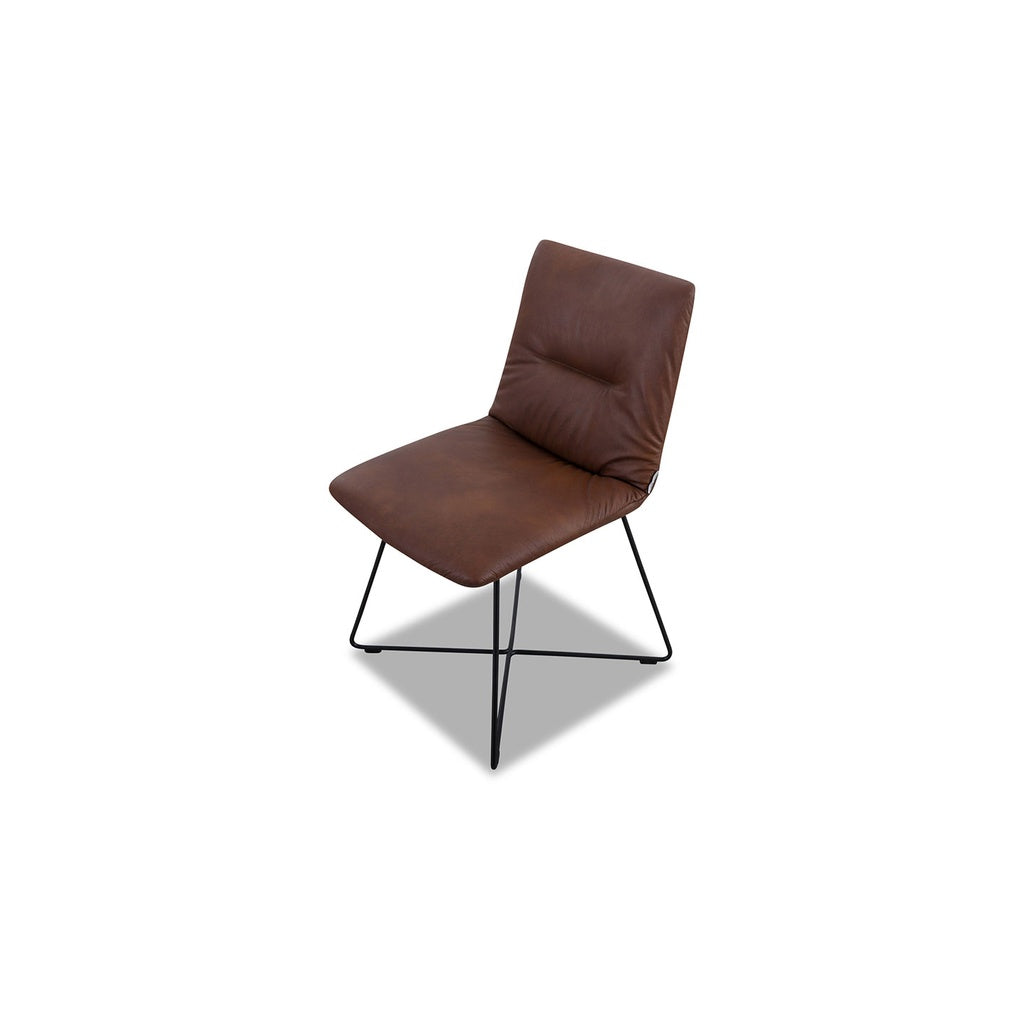 Willi Schillig LOTTA 11004 Stuhl MX in Leder Z69 – Ansicht 4
