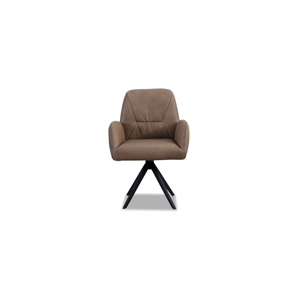 Willi Schillig OLE 11620 Drehstuhl in Dickleder Z75 sand