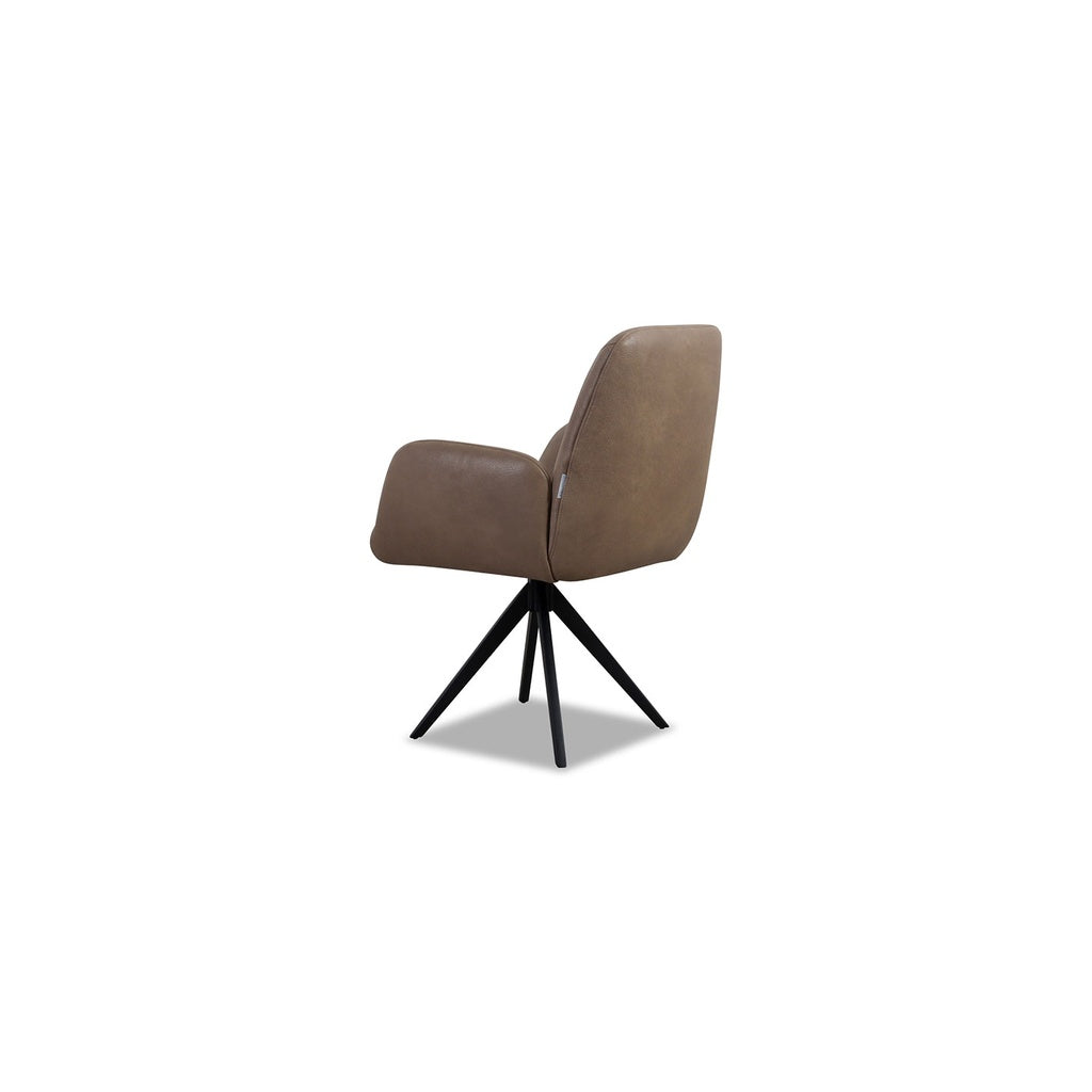 Willi Schillig OLE 11620 Drehstuhl in Dickleder Z75 sand