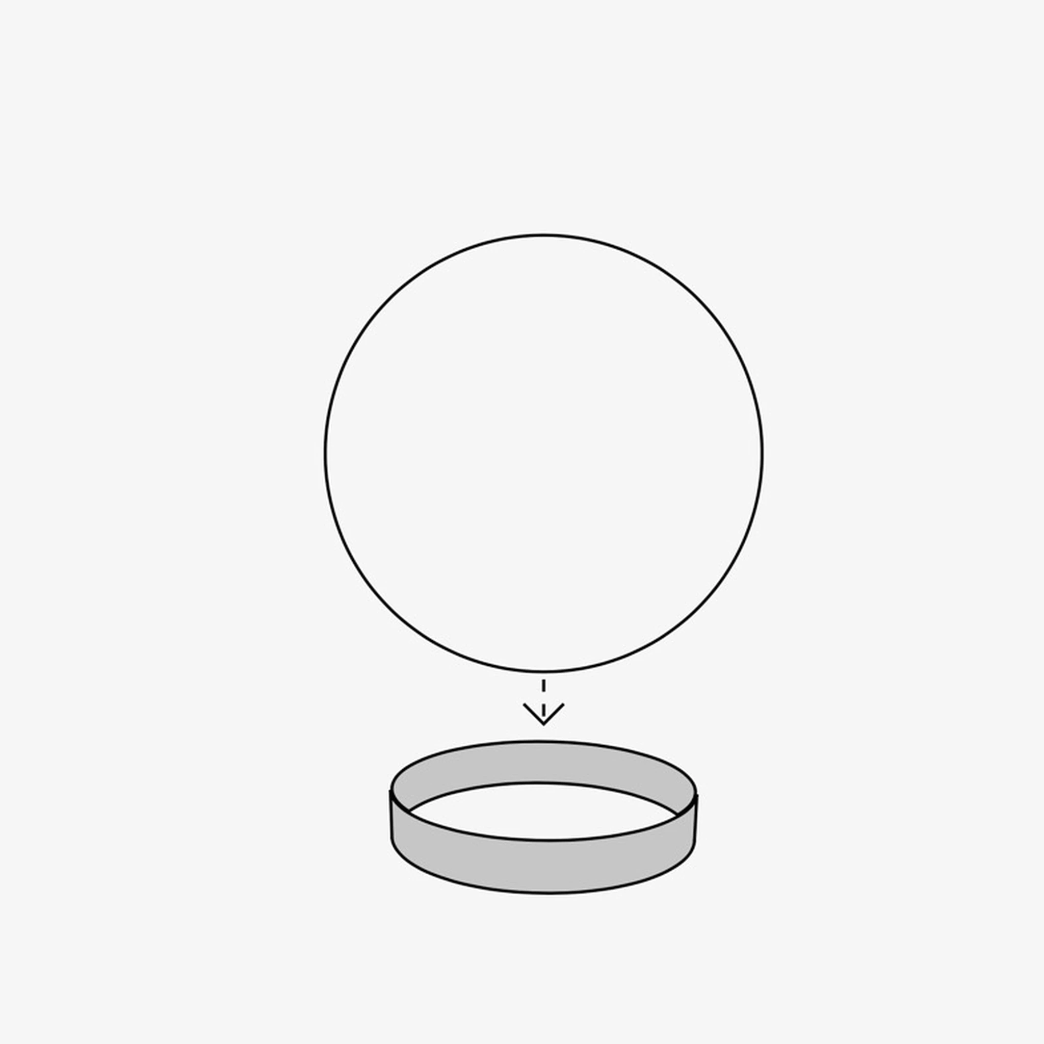 SLIDE Anello – Ring für Globo 60/70/80 cm