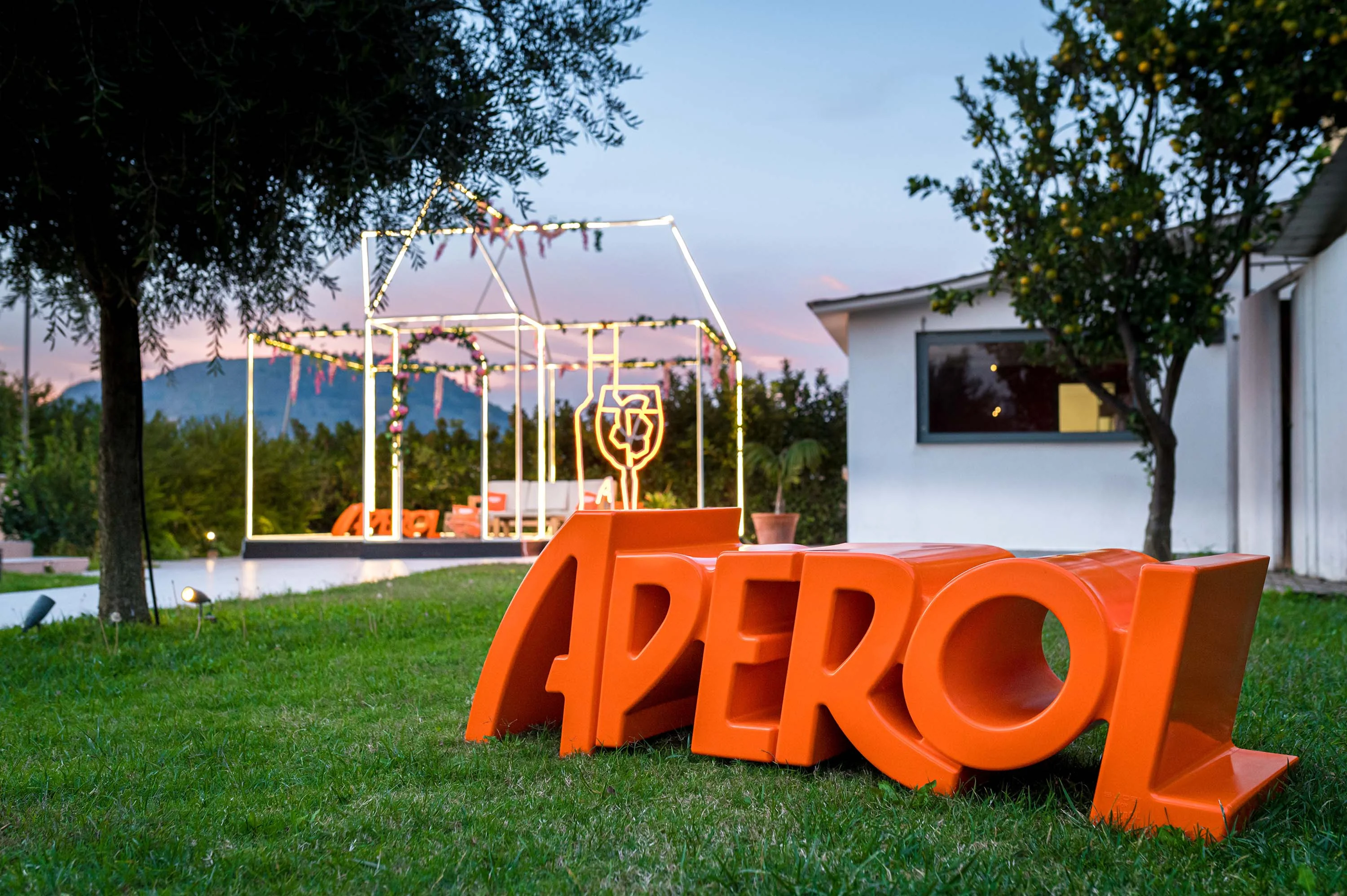 Slide Aperol Bench – Sitzbank