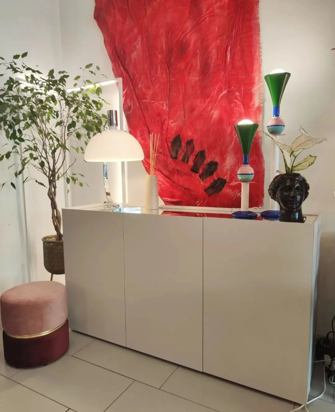 Slide Carmen – Tischleuchte – Milieubild 3